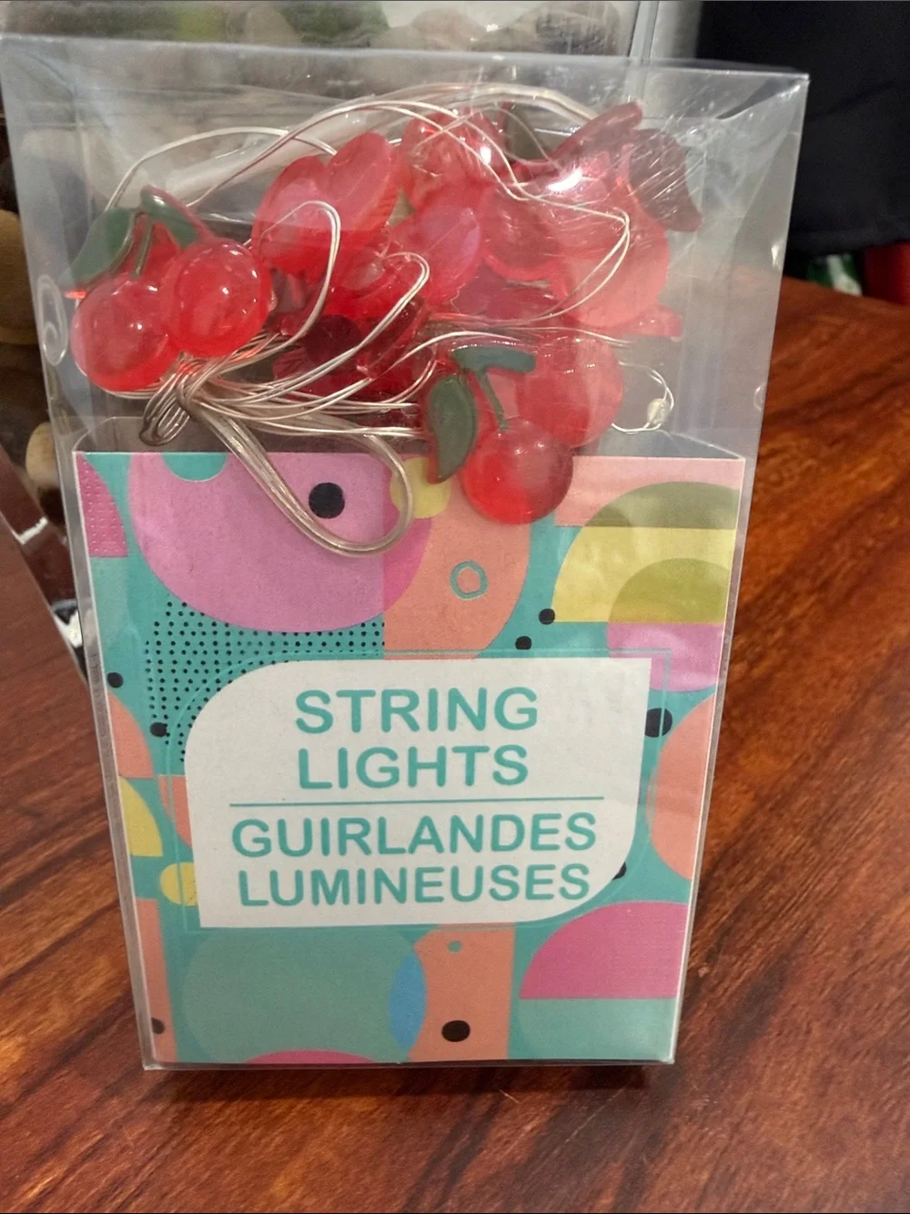 Cherry String Lights - Red Cherry LED Party Lights